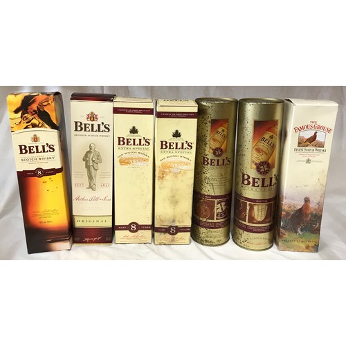 709 - Eleven bottles of whisky comprising; one Teacher's Highland Cream blended scotch whisky 70cl, one Hi... 