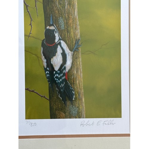 1296 - Robert E Fuller (British 1972-) Two limited edition colour prints signed and numbered in pencil. 'Ow... 