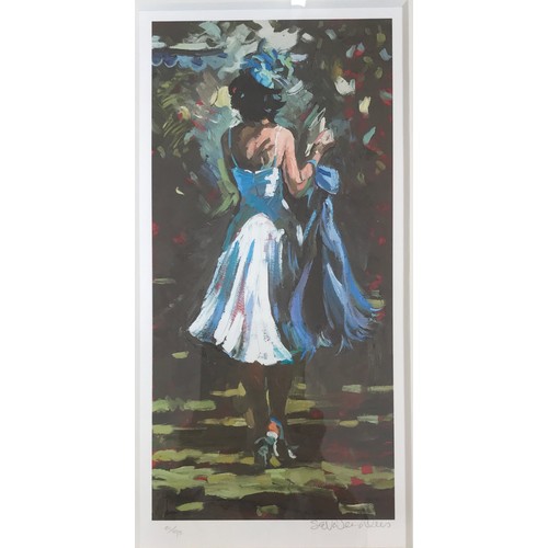 1300 - Sherree Valentine Daines (contemporary, b1959), a pair of signed limited edition prints, Dressed for... 