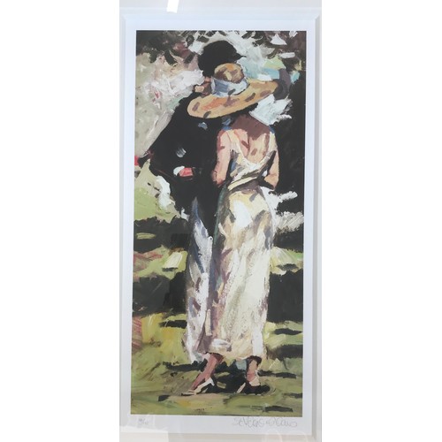 1300 - Sherree Valentine Daines (contemporary, b1959), a pair of signed limited edition prints, Dressed for... 