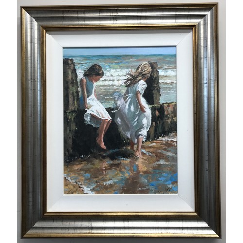 1301 - Sherree Valentine Daines (contemporary, b1959), a hand enhanced canvas print limited edition, Sea Br... 