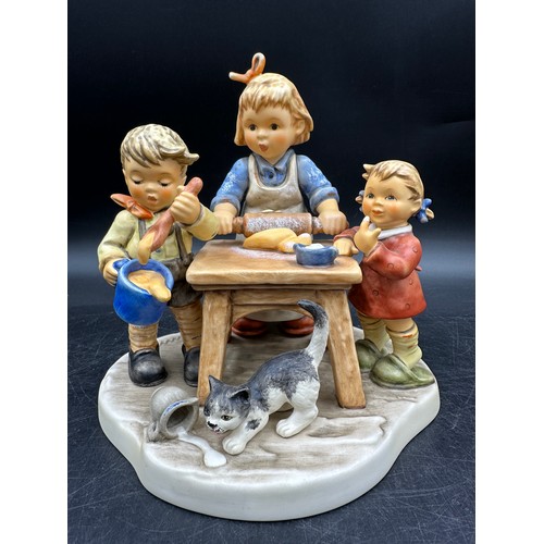 359 - Two Goebel Limited Edition 'Moments In Time' figurine groups comprising, 'Baker's Delight' 2479/5000... 