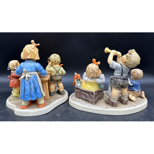 359 - Two Goebel Limited Edition 'Moments In Time' figurine groups comprising, 'Baker's Delight' 2479/5000... 