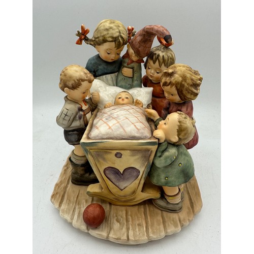 360 - A Goebel Century Collection group 'Rock-A Bye' 1991 , approx 18cm h together with another group by G... 