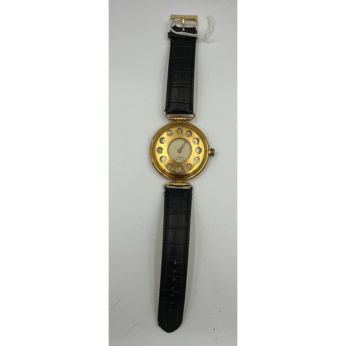 606 - A WW I Officers watch with Circular trench style hinged case with telephone dial. Case serial 533158... 