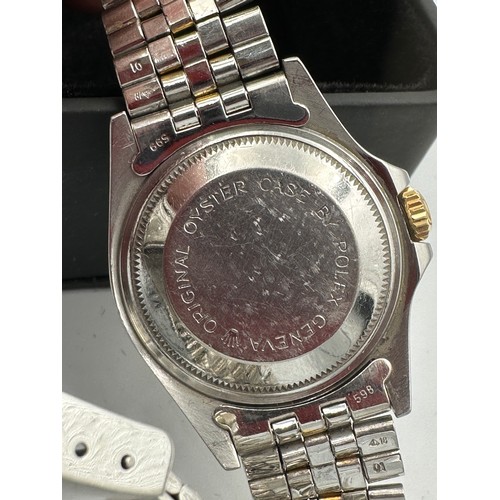 612 - A Rolex Tudor Prince Oysterdate Mini-Sub gentleman's wristwatch with Tudor bracelet. Model No. 9440.... 