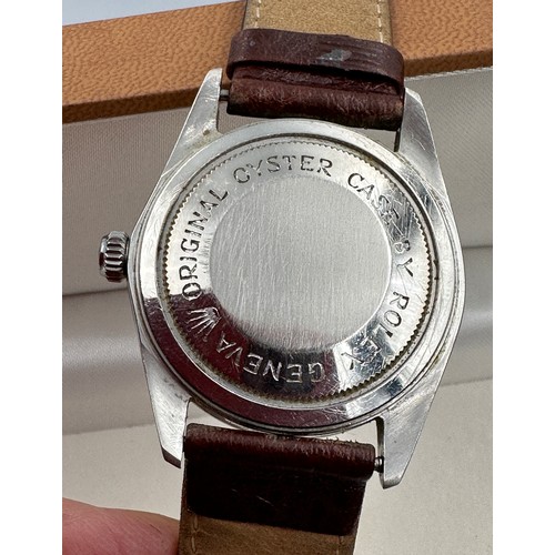 621 - A 1960's automatic Tudor Prince - Oysterdate with date aperture. 35m case. Rolex crown and case.

Wi... 