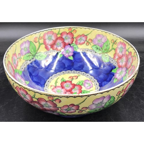 242 - Selection of four ceramic pieces to include two pieces of Wade china bramble pattern, a bowl 17cm di... 