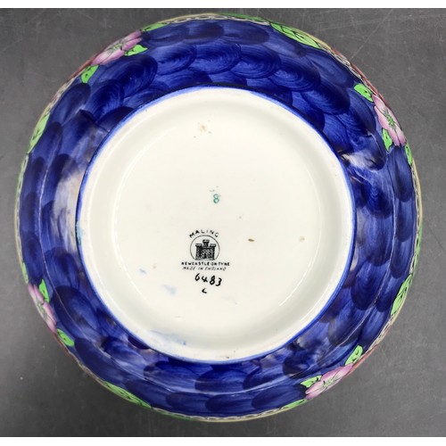 242 - Selection of four ceramic pieces to include two pieces of Wade china bramble pattern, a bowl 17cm di... 