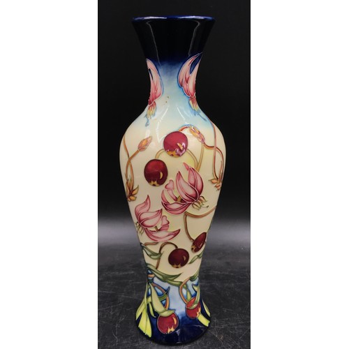 249 - A limited edition Moorcroft pottery vase in the Party Piece pattern designed by Sandra Dance, painte... 