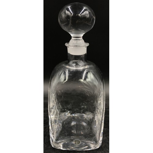 365 - A collection of glassware to include a port sipper decanter with three glasses and three decanters o... 