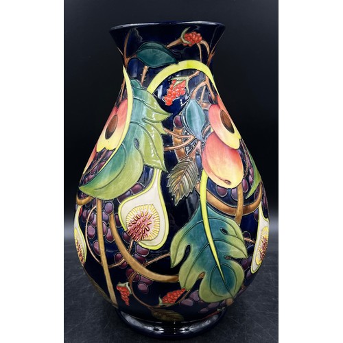 266 - A large Moorcroft pottery vase designed by Emma Bossons in the ‘Queen’s Choice’ pattern. Tube-lined ... 