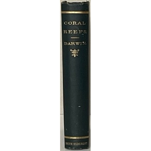 948 - Books. Darwin, Charles. The Structure and Distribution of Coral Reefs. London. 1889. 3rd
edition. Fo... 