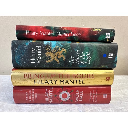 957 - Hilary Mantel: Four first editions, published London by Fourth Estate, to include : 'Wolf Hall' 2009... 