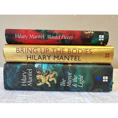 957 - Hilary Mantel: Four first editions, published London by Fourth Estate, to include : 'Wolf Hall' 2009... 