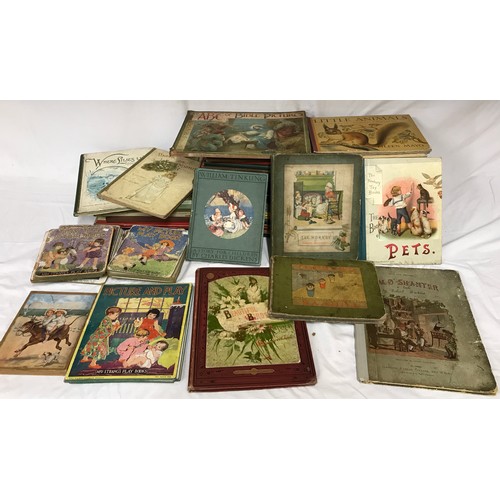 970 - Large collection of children's books to include Mrs Strang's Picture Play Books (5), (some illustrat... 