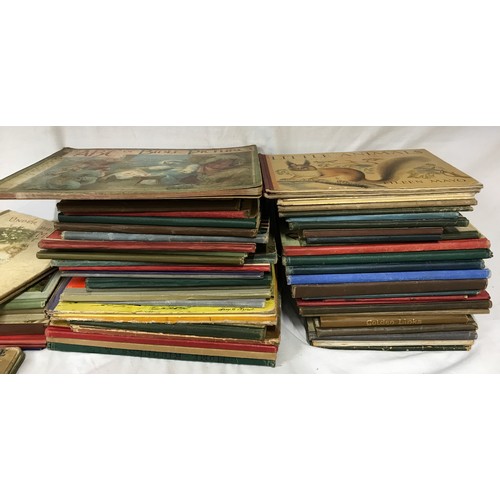 970 - Large collection of children's books to include Mrs Strang's Picture Play Books (5), (some illustrat... 