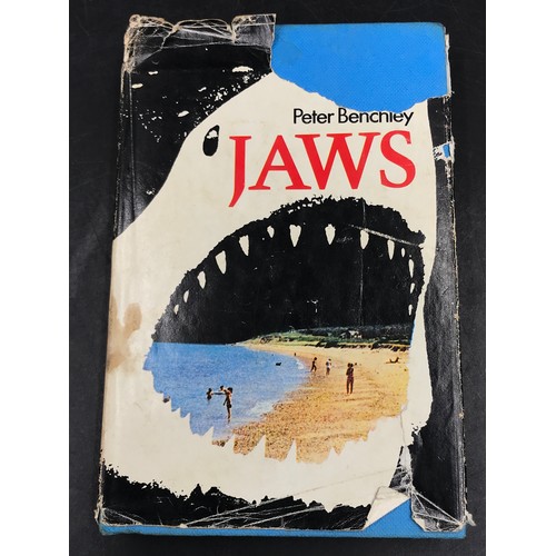 995 - Jaws by Peter Benchley, with dust cover, published by The Book Club Associates in 1975, by arrangeme... 