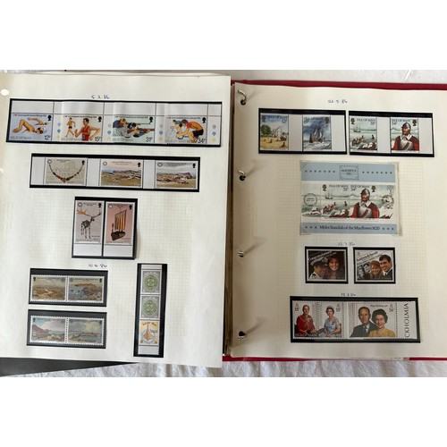 678 - GB and world stamps in seven albums, comprising one album of GB and Isle of Man from late 1970's to ... 