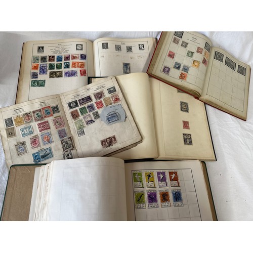 678 - GB and world stamps in seven albums, comprising one album of GB and Isle of Man from late 1970's to ... 