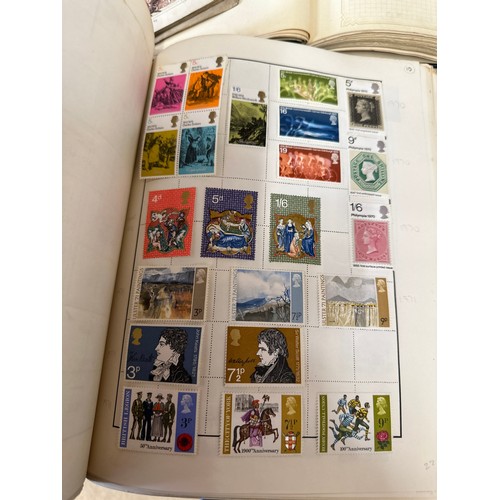 678 - GB and world stamps in seven albums, comprising one album of GB and Isle of Man from late 1970's to ... 