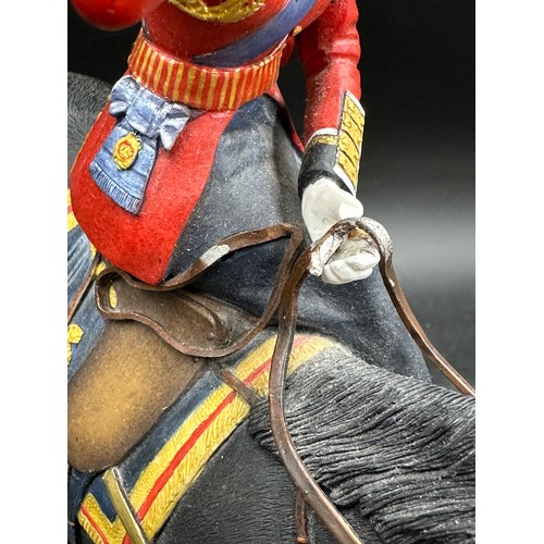 344 - Country Artist 'Trooping The Colour' Ltd Edition figure and ceramics to include Royal Worcester sauc... 