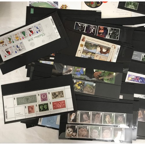 680 - Mint GB commemorative stamps and mini-sheets ranging from 2016-2019 estimated face value £500, along... 