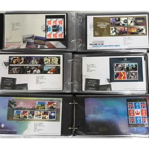 681 - Three FDC albums 2011-early 2016.