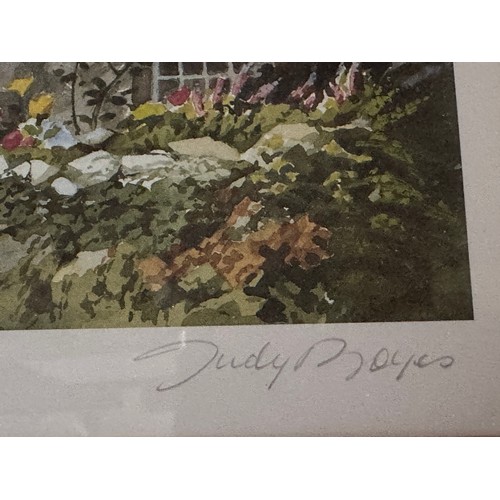 39 - Judy Boyes: Two limited edition  prints to include 'Wall End Farm, Patterdale' 798/850, 'Walled Cott... 