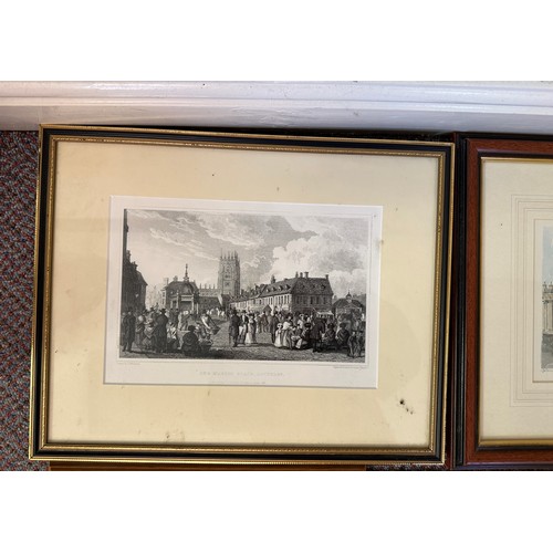 110 - Six various prints, three depicting Beverley Minster, a limited edition print 326/850 by Philip & Gl... 