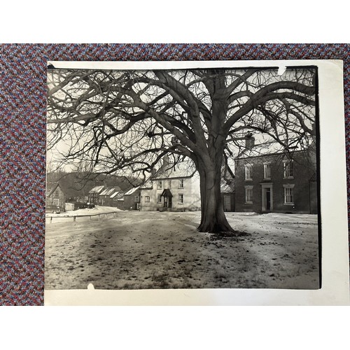 88 - Four East Yorkshire photographs by R. F. Perkins to include Bishop Burton in Snow