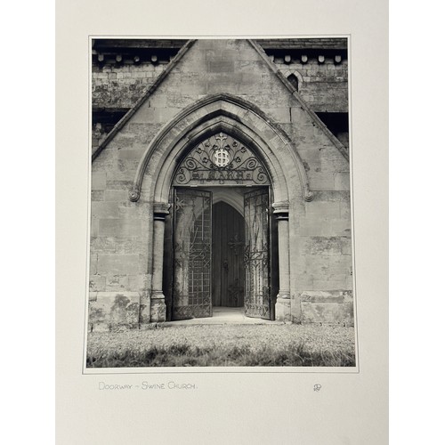 89 - Seven photographs by R.F. Perkin to include 3 of Swine Church, 3 Hemingbrough and St. Margaret's, Th... 