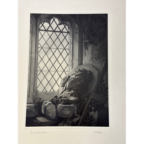 90 - Four photographs by R.F Perkin, 2 of Rise Church interior to include Reredos, Black Mill Beverley We... 