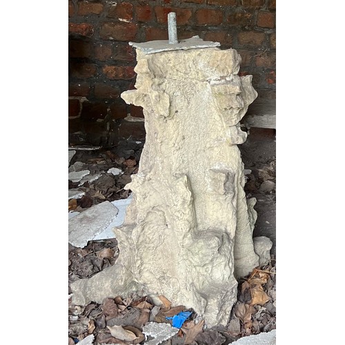 196 - A one piece Tadcaster stone pinnacle dating from the 1300’s. Originally from the mid section of the ... 