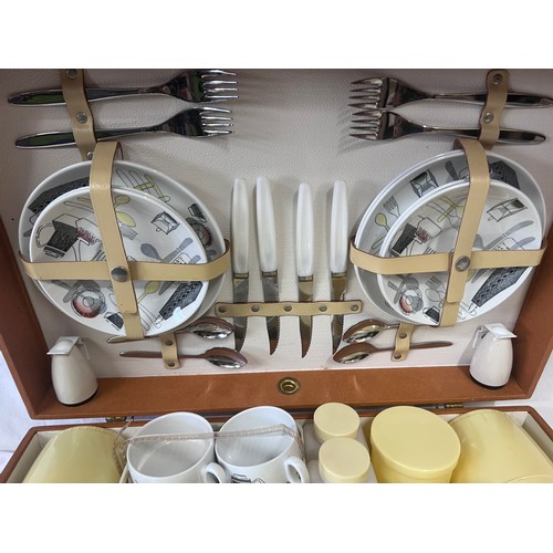 71 - A vintage Brexton picnic set.