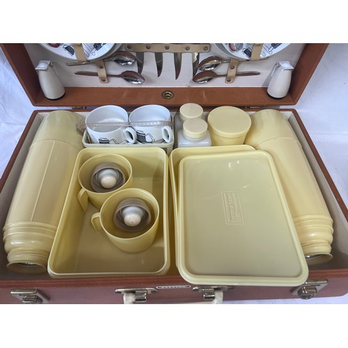 71 - A vintage Brexton picnic set.