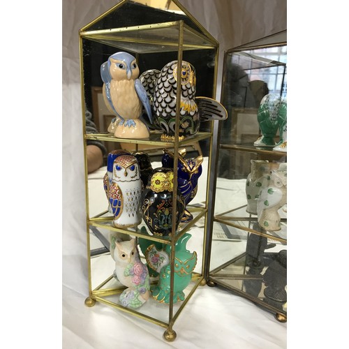 The Collector's Treasury of Owls by Franklin Mint twenty seven