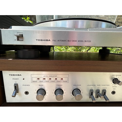 Vintage Toshiba SB-445, 40W Stereo Hi-Fi Amplifier, 1980