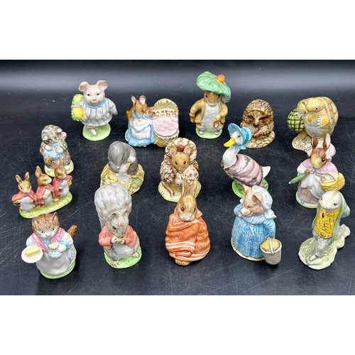 A collection of Beswick Beatrix Potter figurines to include