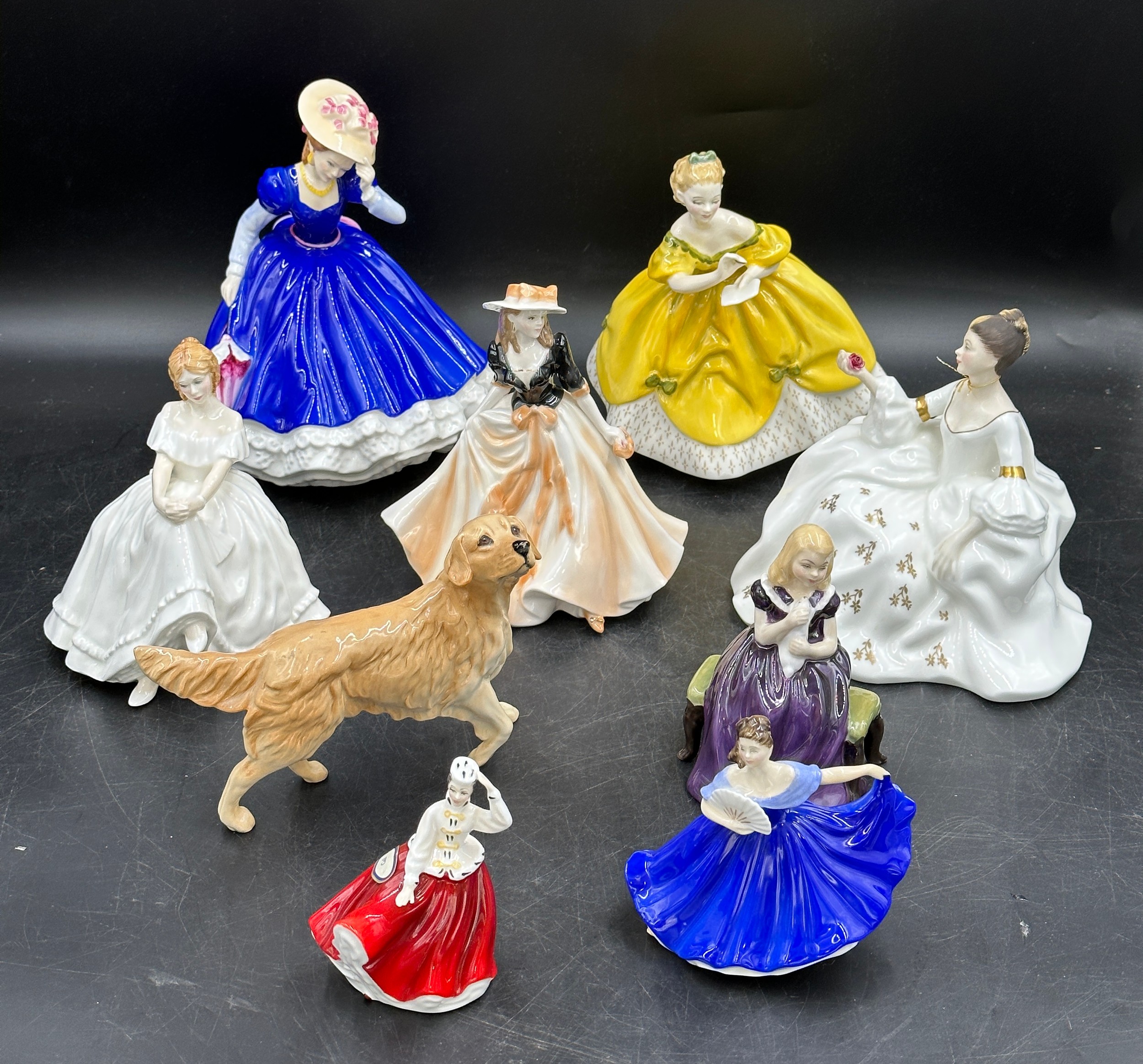 Royal Doulton figurines to include Mary HN3375, The Last Waltz