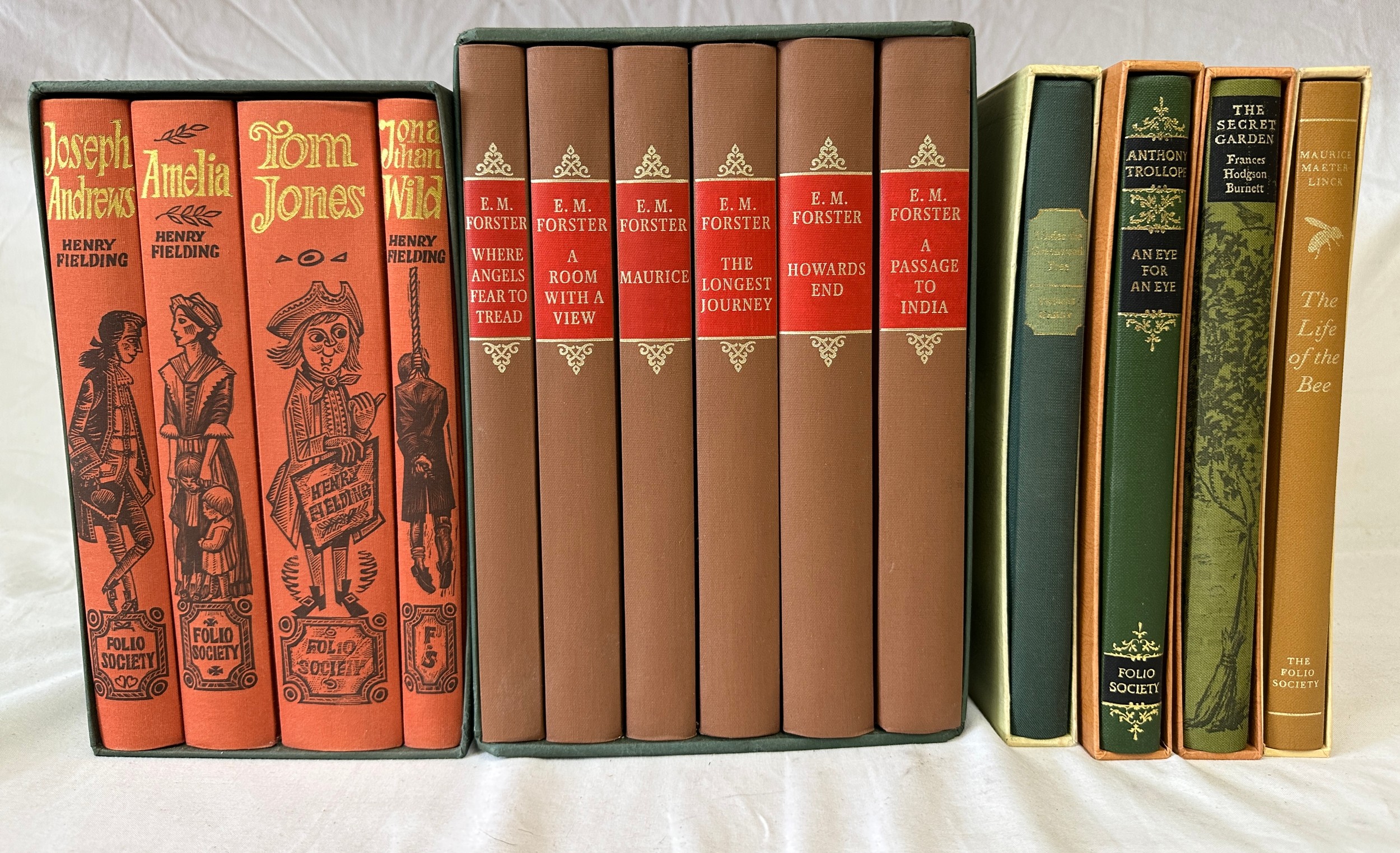 The Complete Novels cheapest of E. M. Forster, Six Volume Set, Illustrated, Folio Society