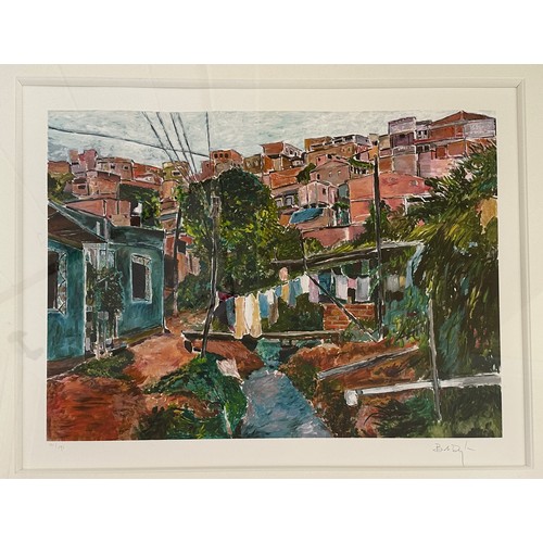 1302 - Bob Dylan (American 1941-) Favela Villa Broncos - The Brazil Series, artist pencil signed limited ed... 