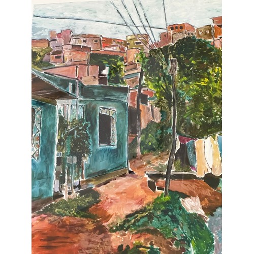 1302 - Bob Dylan (American 1941-) Favela Villa Broncos - The Brazil Series, artist pencil signed limited ed... 