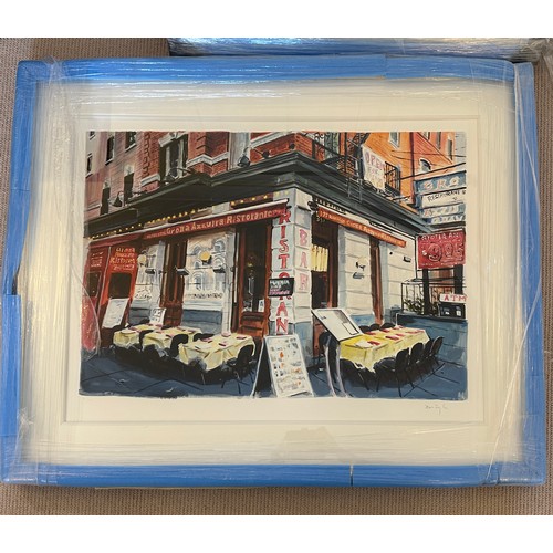 1303 - Bob Dylan (American 1941-) Little Italy, Lower Manhattan from The Beaten Path Series. A giclée print... 