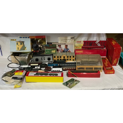 Model Railway, Collection of Hornby 00 ad Triang Track Architecture