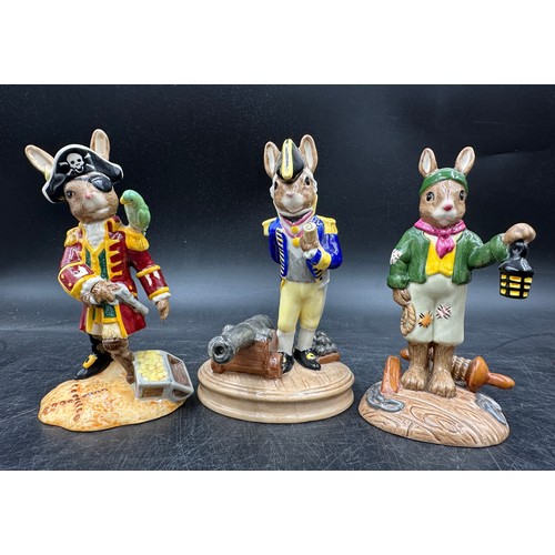 126 - A Royal Doulton Bunnykins Shipmates collection to include Shipmates Collection figures - Boatswain D... 