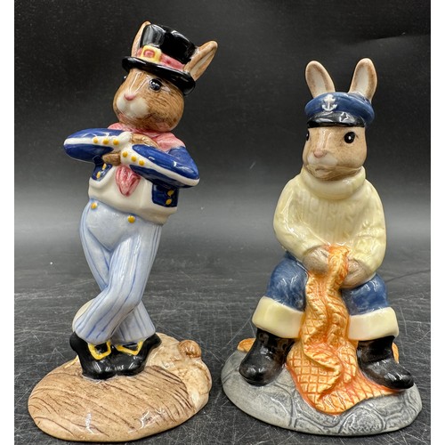 126 - A Royal Doulton Bunnykins Shipmates collection to include Shipmates Collection figures - Boatswain D... 