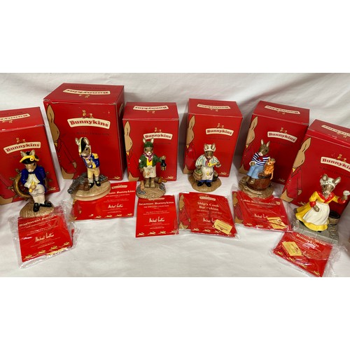 126 - A Royal Doulton Bunnykins Shipmates collection to include Shipmates Collection figures - Boatswain D... 