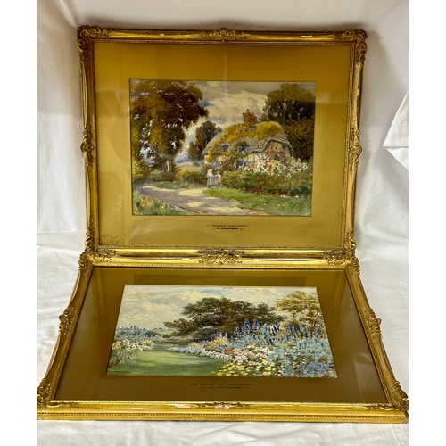 1419 - H. Walford, a pair of watercolours 