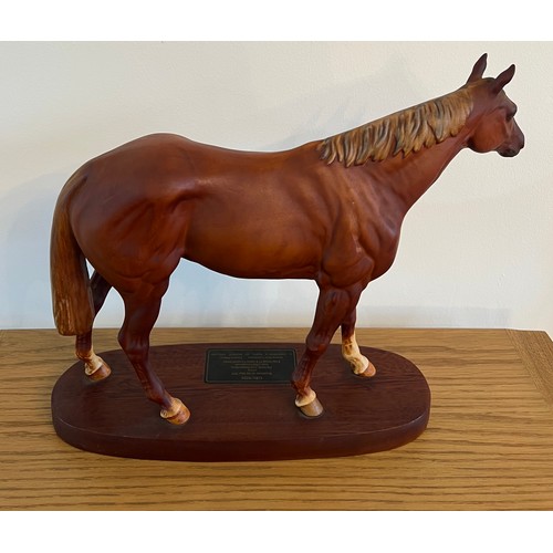 197 - Beswick Connoisseur model Horse, Grundy, model No. 2558.